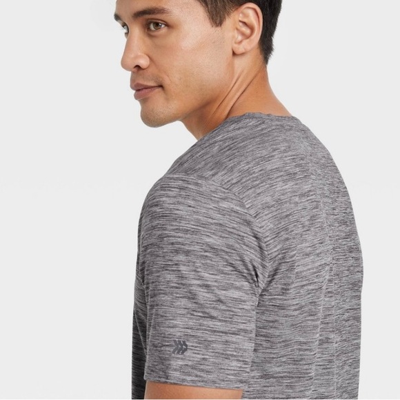 Men’s Gray Short Sleeve T-Shirt - Picture 5 of 7